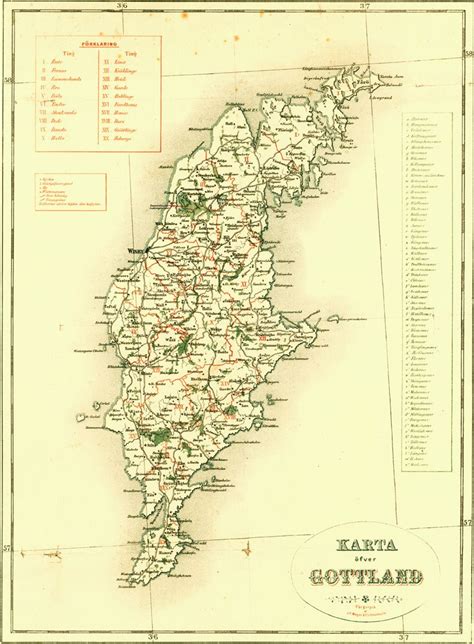 rone gotland sweden map
